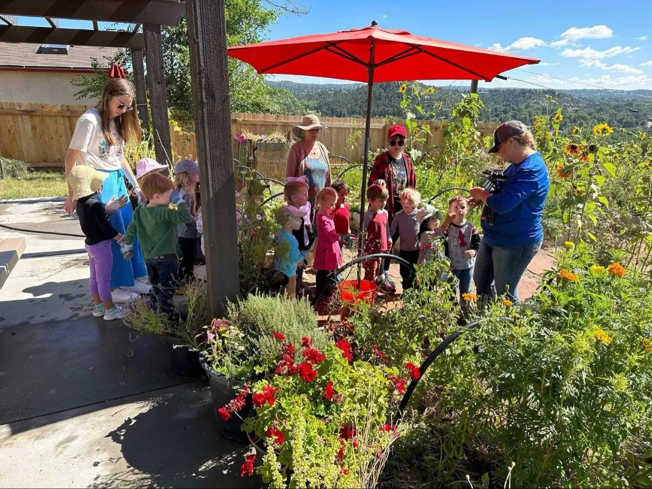 FDC Students at the UCCS Farm